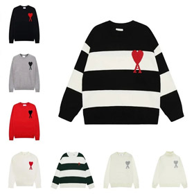 AMIPARIS pescoço tripulação cor sólida suéter de malha-5155  