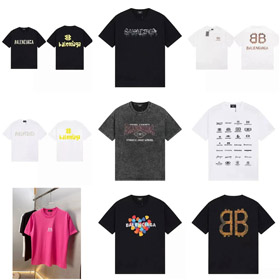 Nova camiseta de manga curta top-of-the-line da Balenciaga-5178  