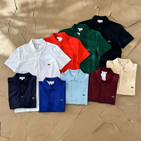 Lacoste casual polo de manga curta T-shirt-5186  