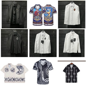Dolce & Gabbana (DG) novo design negócio camisa não ferro-5193  