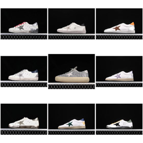 Golden Goose espaço-estrela baixa-top estressado tênis-5209  