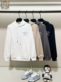 Dior Fendi Burberry Nova Coleção Puro Algodão Hooded Sweater-5212  