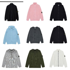 Suéter de cardigan ilha de pedra, cor sólida de malha de manga longa com zip-up jaqueta-5228  