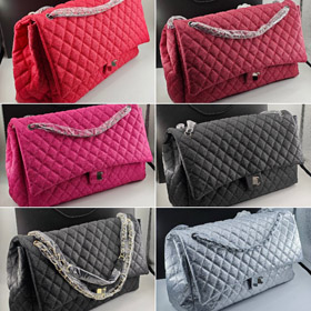 Chanel acolchotado caviar couro grande capacidade cadeia ombro saco-5294  