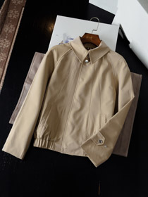 Burberry novo quadrado-pescoço roupa de trabalho-estilo jaqueta-5349  