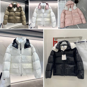 Moncler casaco curto com capuz desmontável e chip NFC-5442  