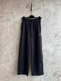 Balenciaga nova coleção carta bordado casual perna reta sweatpants-5462  
