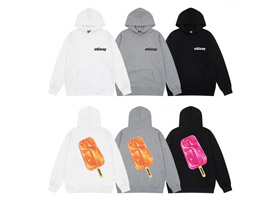 Stussy impressão sorvete Hoodie-5537  