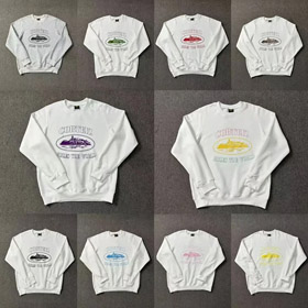 Corteiz série tripulação pescoço carta impressão manga longa suéter-5539  