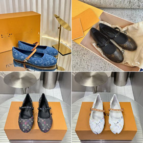 Louis Vuitton LV novo apartamento Mary Jane sapatos-5573  