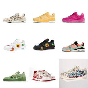 Louis Vuitton LV Treinador Sapatilhas-5575  