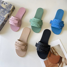 Dior cintura velcro aberto-pé sandálias-5617  