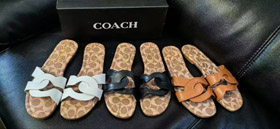 Coach clássico versátil slide sandálias-5659  