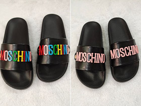 Moschino coloridos chinelos antiderrapantes-5664  