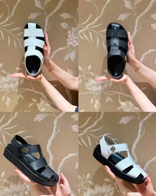 Tory Burch fechado-pé sandálias romanas-5679  