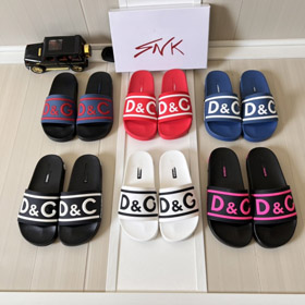 Dolce & Gabbana (DG) anti-deslizante, odor-resistente sandálias de deslizamento-5713  