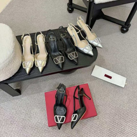 Valentino novo sapatos de ponta do dedo do pé-5725  