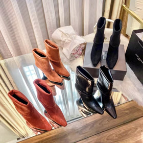 Yves Saint Laurent YSL novo estilo calcanhar estileto dobrável botas-5727  