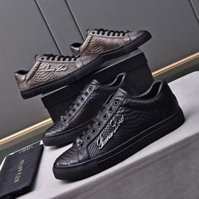 Philipp Plein novo couro genuíno sapatos respiradores-5754  