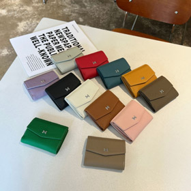 Hermès simples lata multi-cartão carteira-5790  