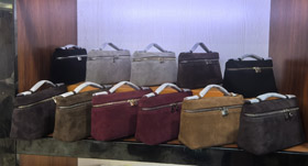 Loro Piana Nova tendência crossbody bag-5836  