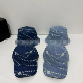 Chanel novo chapéu de proteção solar impresso balde-5850  