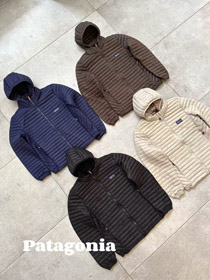 Patagônia casaco com capuz com forro desmontável-5887  