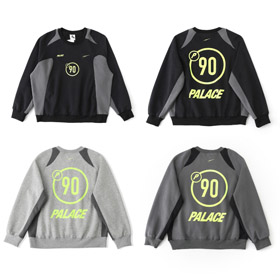 Palácio x Nike colaborativo fleece crewneck suéter-5913  