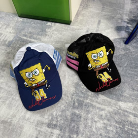 Supremo x Bob Esponja colaboração beisebol cap-5918  