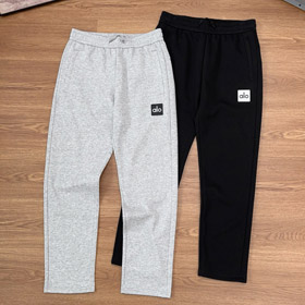 Alo marca desportivo loose-fit sweatpants-5926  