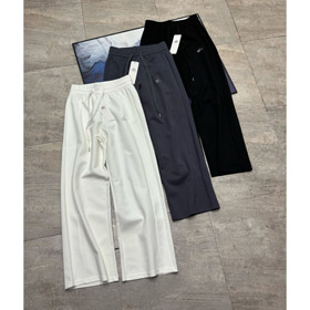 ALO calças casuais e simples de perna reta-5932  