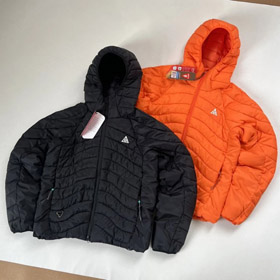 Acg à prova de vento costurado casaco de algodão com capuz-5936  