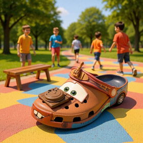 Crocs antiderrapante pais-filho praia clogs-5963  