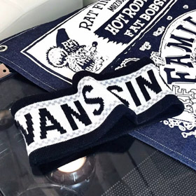 VANS Bandeira atlética casual com banda larga-5985  