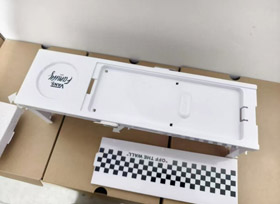 VANS multifuncional ao ar livre dobrável pequena mesa-5987  